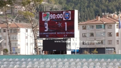 Amasyaspor geriden gelerek 3 puanın sahibi oldu