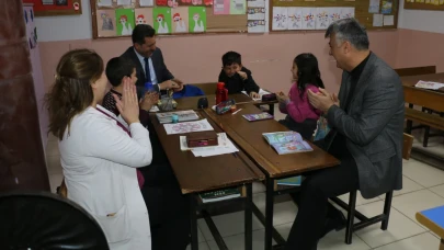 Katipoğlu, Çiğdemlik İlkokulu’nu Ziyaret Etti