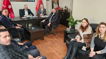 Yeşilay Amasya Şubesi’nden CHP İl Başkanlığına Ziyaret