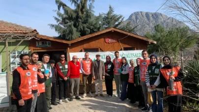 Yeşilay Haftası'nda Tema Vakfı ziyaret edildi