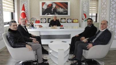 Pastel Eyo Sahiplerinden, Başkan Kırlangıç’a Ziyaret