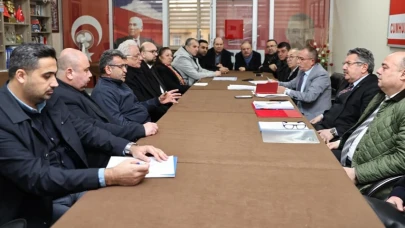 CHP Merzifon İlçe Teşkilatı Grup Toplantısını Gerçekleştirdi
