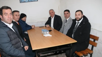 Destek köyünde iftar programı