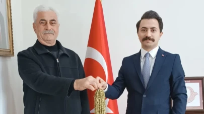 Çiftçi Morkoç’tan Kaymakam Demirgül’e Ziyaret