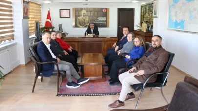 SMMMO Merzifon Temsilcisi Çimen'den Karaaslan’a Ziyaret