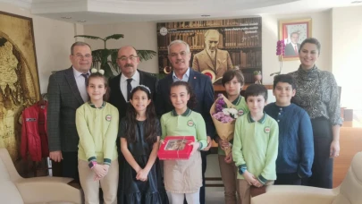 Erasmus Öğrencileri, Milli Eğitim Müdürü'nü Ziyaret Etti