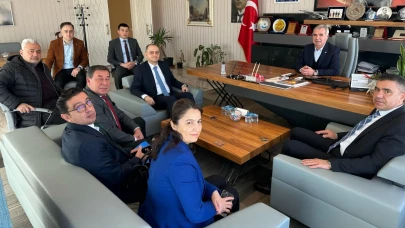 Merzifon TSO ve HALKBANK’tan İşbirliği Görüşmesi