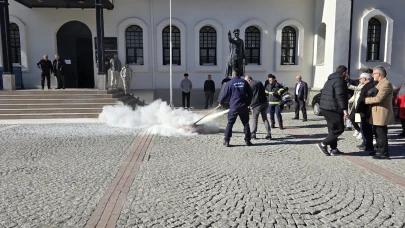 İşletmelere yangın eğitimi ve tatbikat