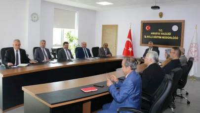 Amasya'da Birim Amirleri Toplantısı Gerçekleşti