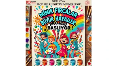 Minik Fırçalar Büyük Hayaller Projesiyle Yetenekler Keşfediliyor