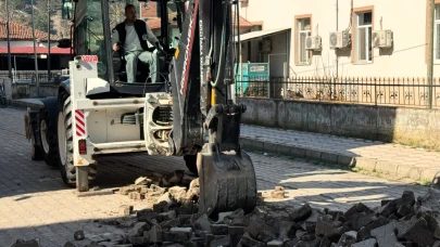 Belediye yayalar için çalışmalarını hızlandırdı!