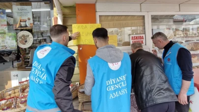Amasya İl Müftülüğü’nden Askıda Ramazan Pidesi Uygulaması