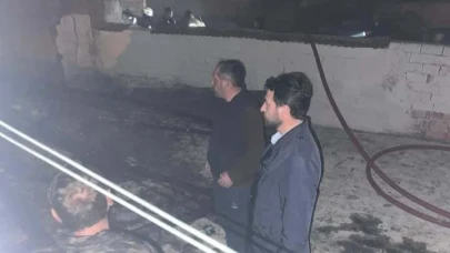 Yalnız Köyü’nde Yangın!