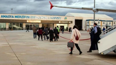 Şubat ayında Merzifon’dan 13 bin kişi uçtu