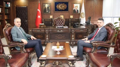 Müfettiş Abdullah Özkul'dan İl Müftüsü Bayram’a Ziyaret