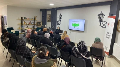 Merzifon'da Yeşilay eğitimi