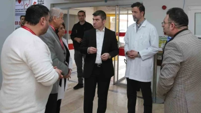 Vali Bakan’dan hastanede inceleme