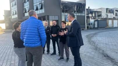 CHP’DEN YANGIN SONRASI GEÇMİŞ OLSUN ZİYARETİ