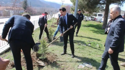 Kaymakam Demirgül’den Fidan Dikim Etkinliği