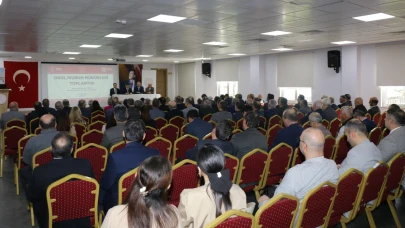 Özkan, Okul Müdürleriyle Toplantıda Bir Araya Geldi