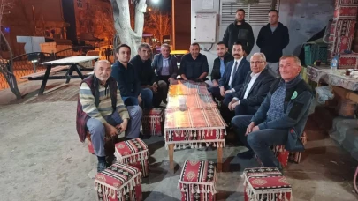 Başkan Şahin Halkla Kucaklaştı