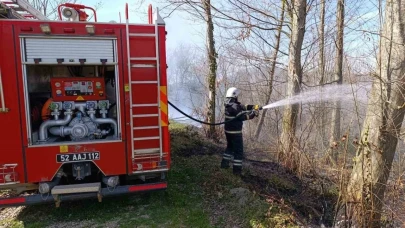Bahçe ve anız yangınları arttı