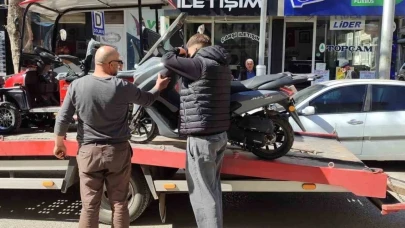 Tescilsiz ve plakasız motosikletlere sıkı denetim