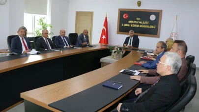 Amasya'da Eğitim ve Öğretim Değerlendirildi