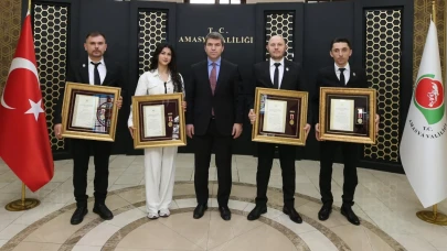 Amasya’da Devlet Övünç Madalyası ve Beratları Takdim Edildi