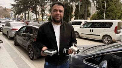 Dron’u deniyorum dedi, okeyde hile yaparken yakalandı