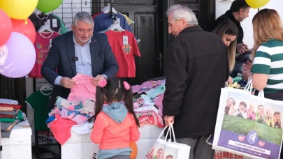 BELEDİYE ÇOCUKLARIN YÜZÜNÜ GÜLDÜRDÜ