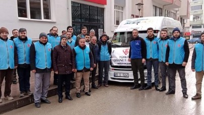 3. GRUP DA DEPREM BÖLGESİNDE