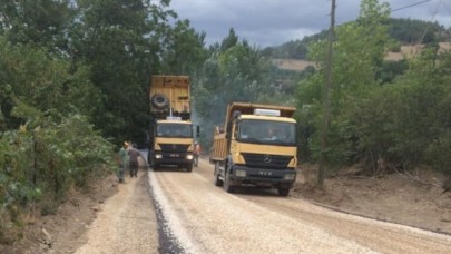 37 KM’LİK ASFALT ÇALIŞMALARINA BAŞLANILDI
