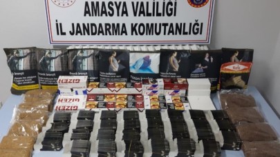 4 BİN 200 MAKARON  ELE GEÇİRİLDİ