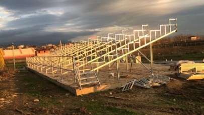 480 KİŞİLİK TİRÜBÜN YAPIMI BAŞLADI