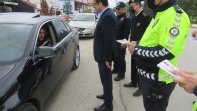 5 ADIMDA GÜVENLİ TRAFİK UYGULAMASI YAPILDI