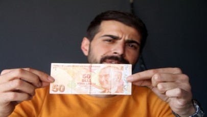 50 TL’Yİ 50 BİNE SATACAK