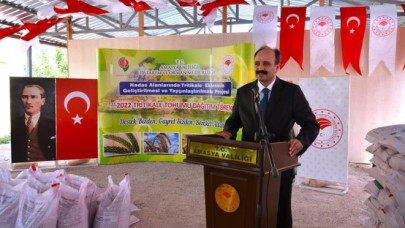 8 BİN 450 DEKAR ALANDA TRİTİKALE ÜRETİMİ GERÇEKLEŞTİRİLECEK