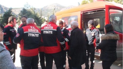 8 KİŞİYİ ENKAZDAN KURTARAN İTFAİYE EKİBİ AMASYA'YA DÖNDÜ