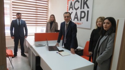 AÇIK KAPI BÜROSU HİZMETE GİRDİ