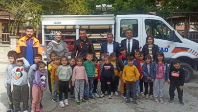AFAD, ANASINIFI ÖĞRENCİLERİNİ BİLGİLENDİRDİ