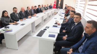 AFAD BİLGİLENDİRME TOPLANTISI YAPILDI