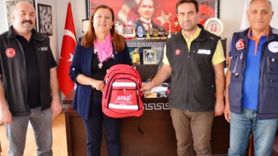 AFAD'DAN BAŞKAN ÖZYOL’A ZİYARET