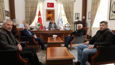 AĞIŞ’TAN BAŞKAN KARGI’YA ZİYARET