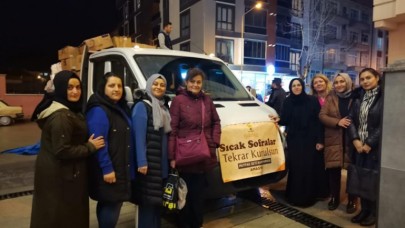 AK KADINLAR’DAN BÖLGEYE MUTFAK MALZEMESİ