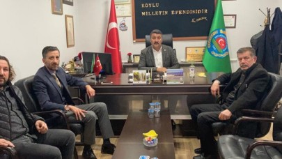 AK PARTİ’DEN ZİRAAT ODASI’NA ZİYARET