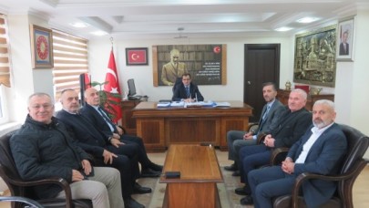 AK PARTİ HEYETİNDEN GÜLDOĞAN’A ZİYARET