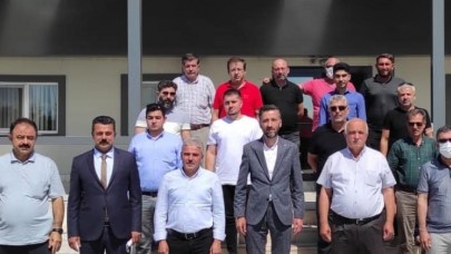 AK PARTİ YÖNETİMİNDEN OSB ZİYARETİ