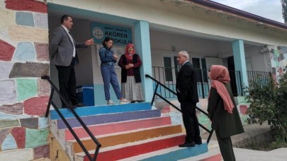 AKÖREN KÖYÜ’NÜ ZİYARET ETTİ