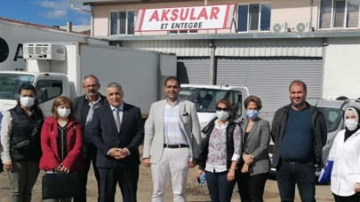 AKSULAR ET ENTEGRE TESİSİN DE BİRLEŞİK DENETİM YAPILDI